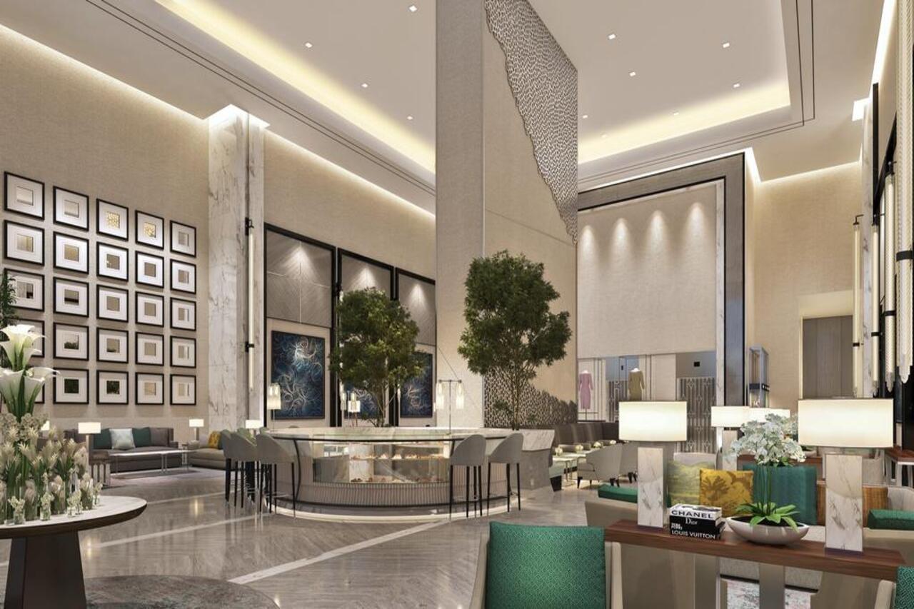 Address Dubai Mall Kültér fotó The lobby of the hotel