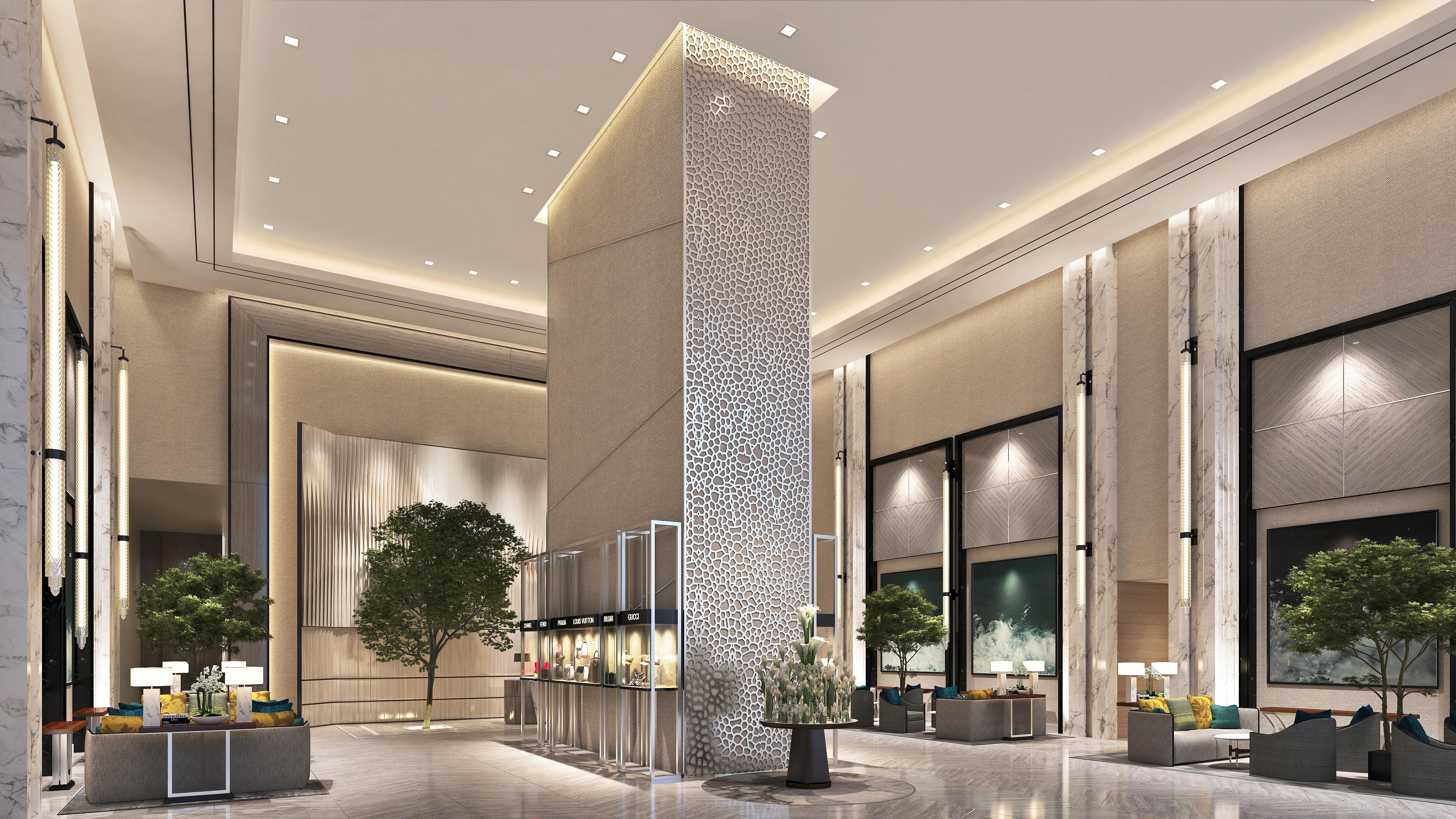 Address Dubai Mall Kültér fotó The lobby of the hotel