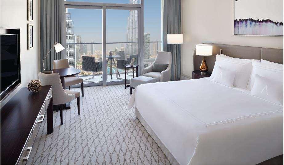 Address Dubai Mall Szoba fotó A guest room at the hotel