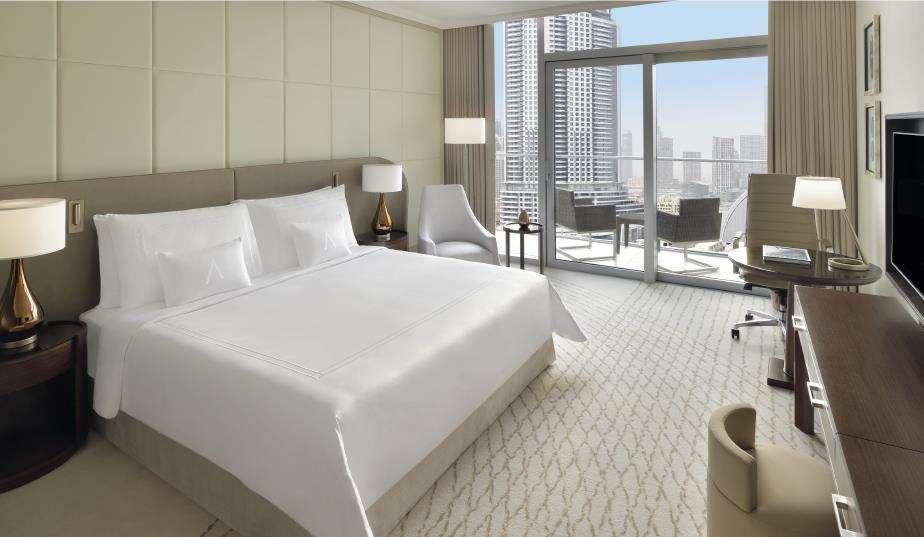 Address Dubai Mall Szoba fotó A guest room at the hotel