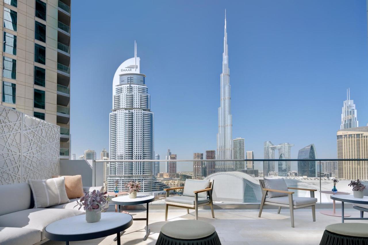 Address Dubai Mall Kültér fotó View from the rooftop