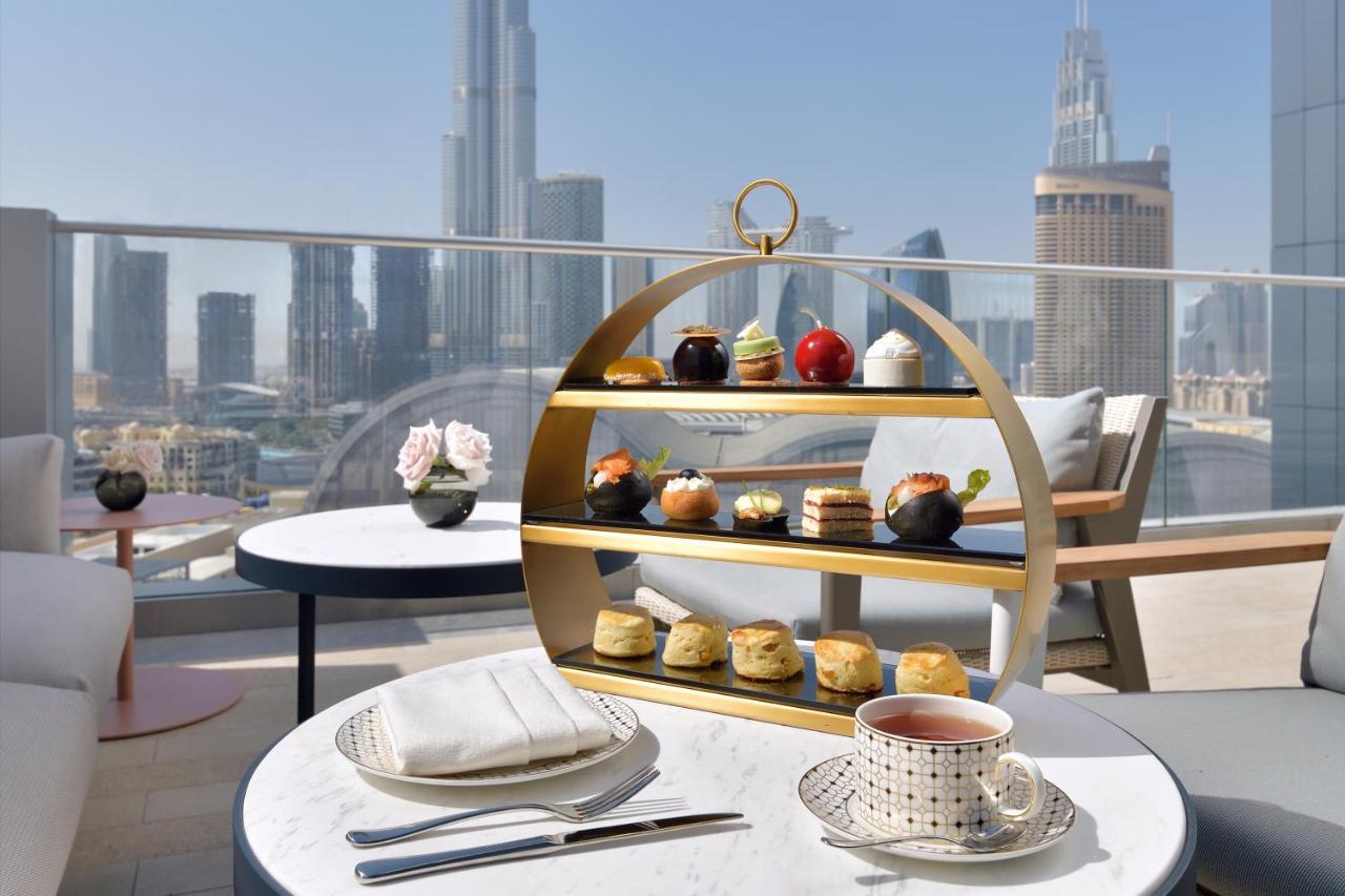 Address Dubai Mall Kültér fotó Afternoon tea at the Address Downtown Dubai